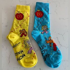 McDonald’s The Grinch Meal socks
